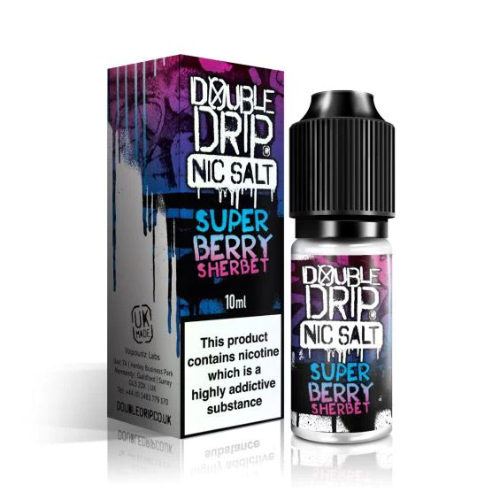 Double Drip Salts - Super Berry Sherbet