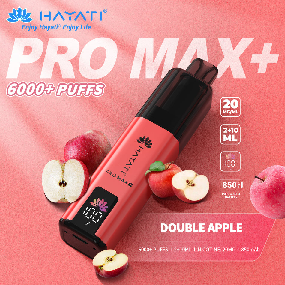 Hayati Pro Max + 6000 - Double Apple