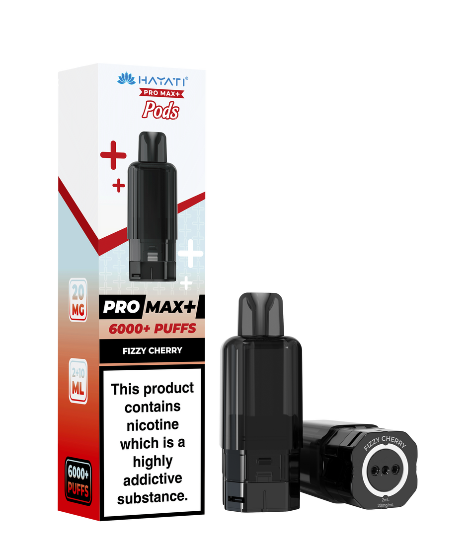Hayati Pro Max + Pre-Filled Pods Fizzy Cherry