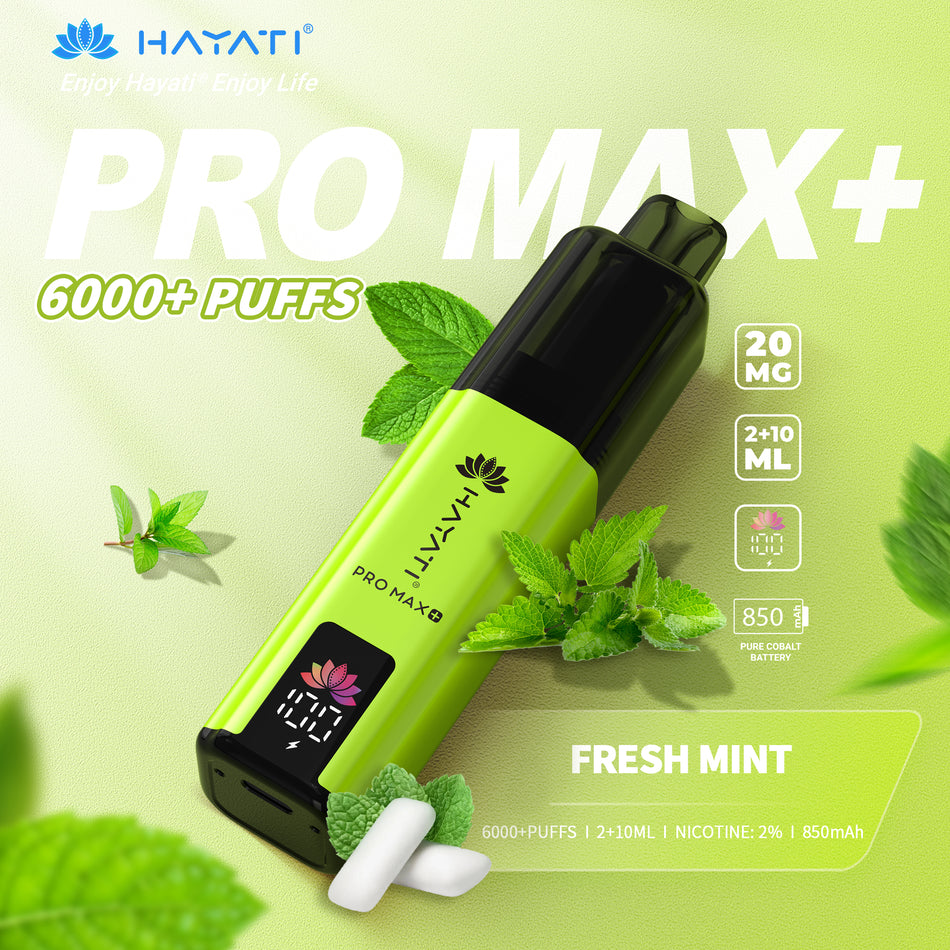 Hayati Pro Max + 6000 - Fresh Mint