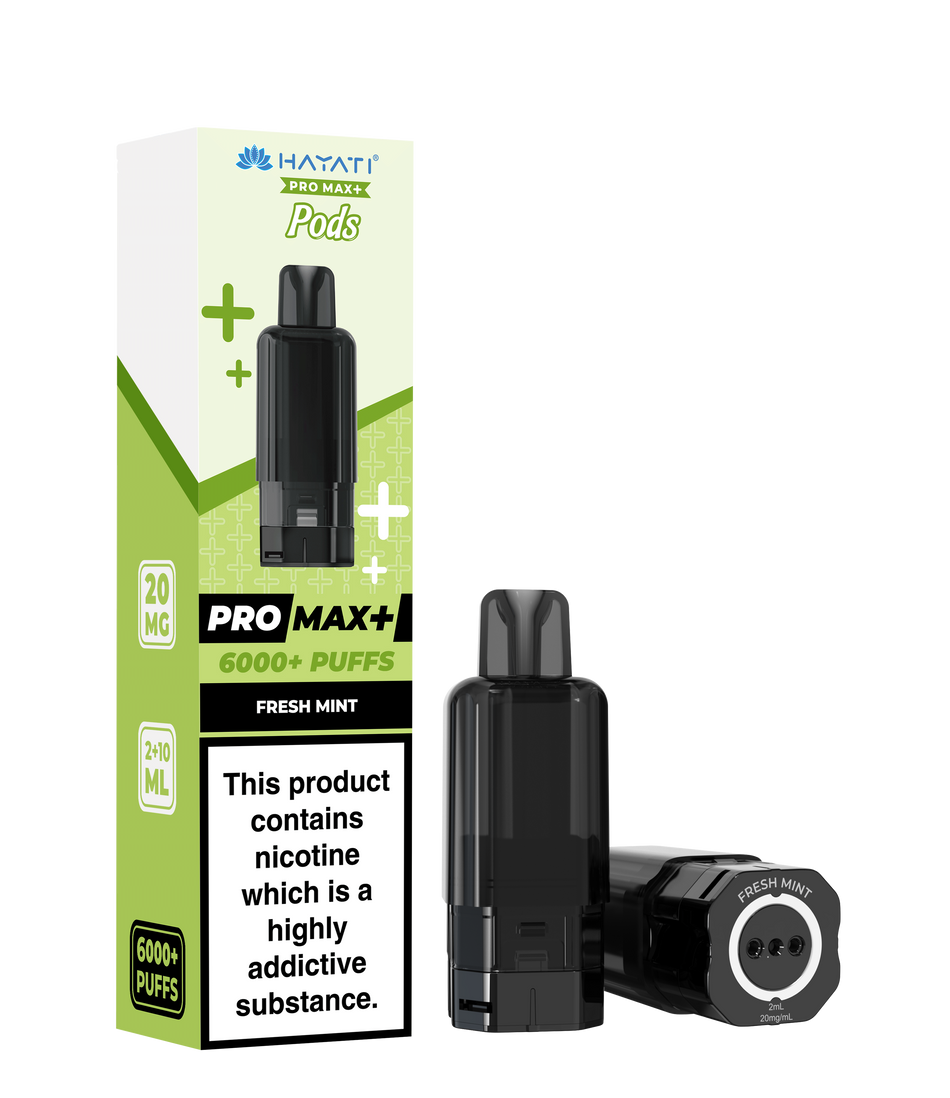 Hayati Pro Max + Pre-Filled Pods Fresh Mint