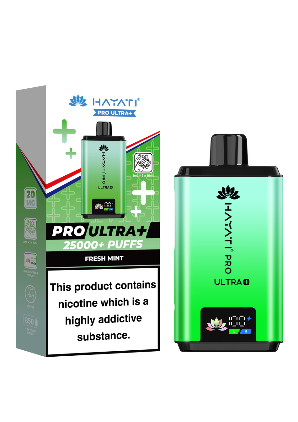 Hayati Pro Ultra Plus 25k - Fresh Mint