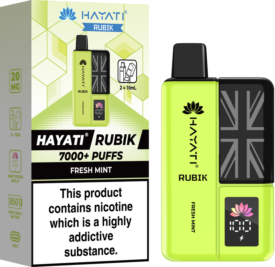 Hayati Rubix 7000 - Fresh Mint