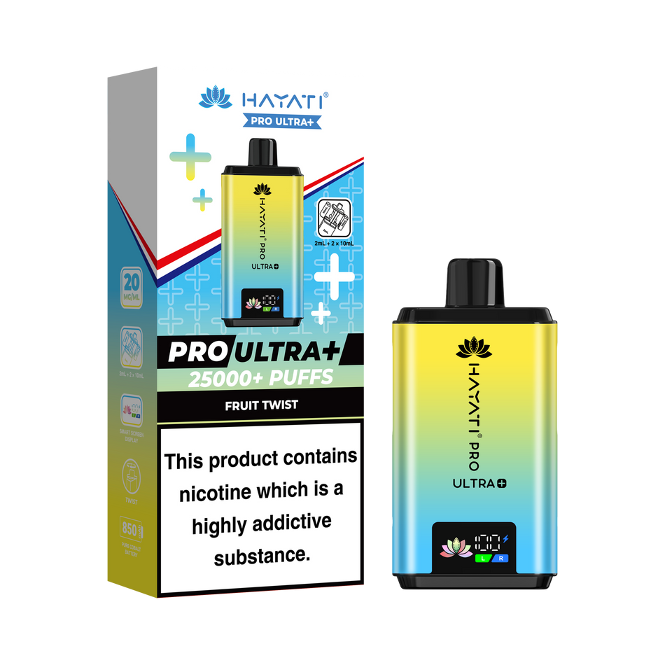 Hayati Pro Ultra Plus 25k - Fruit Twist