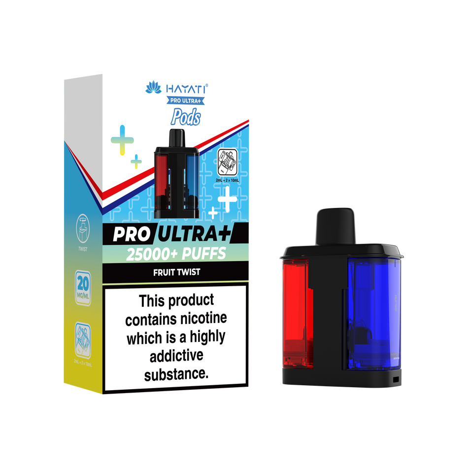 Hayati Pro Ultra + Pre - Filled Pods Fruit Twist