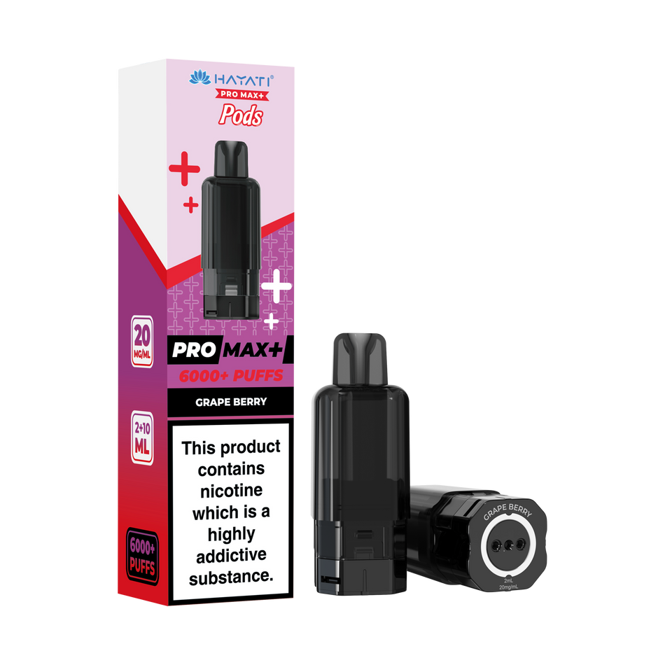 Hayati Pro Max + Pre-Filled Pods Grape Berry
