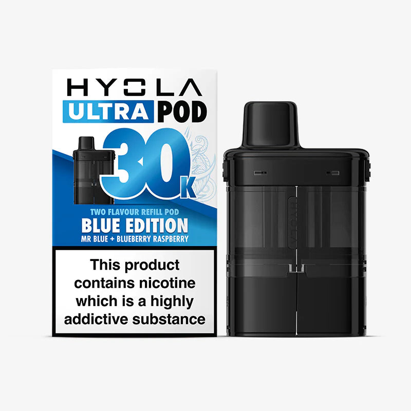 Hyola Ultra 30K Prefillled Pods - Blue Edition