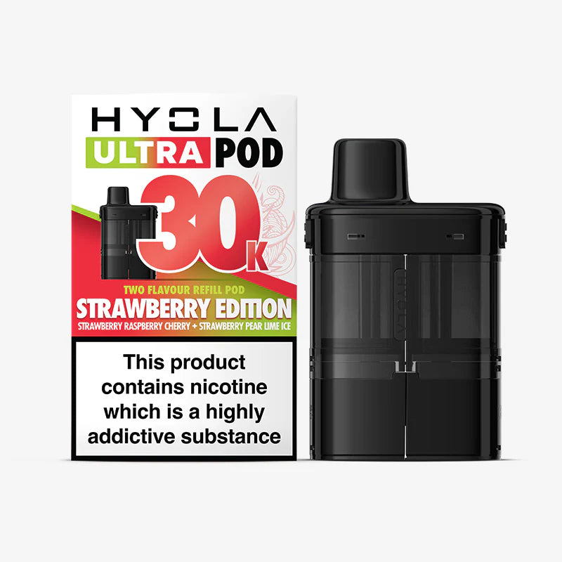 Hyola Ultra 30K Prefillled Pods - Strawberry Edition