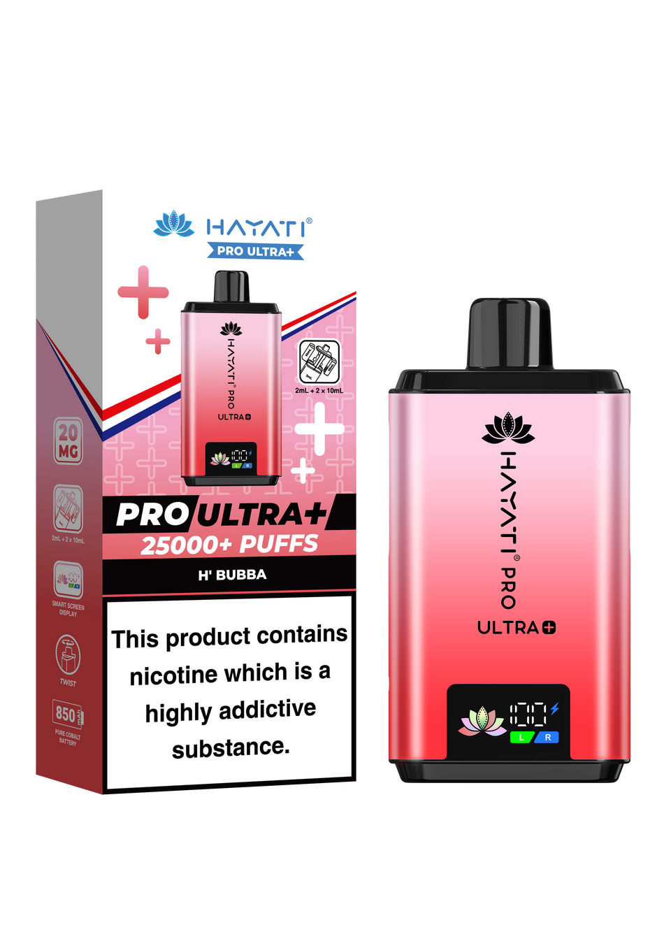 Hayati Pro Ultra Plus 25k - Hubba