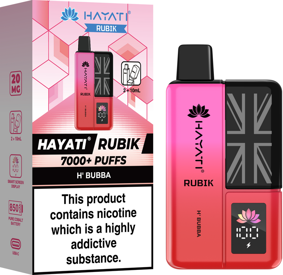 Hayati Rubix 7000 - Hubba Bubba