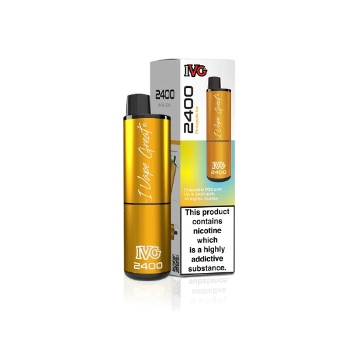 IVG Bar Disposables - Pineapple Ice - 20mg Evolution Vapes