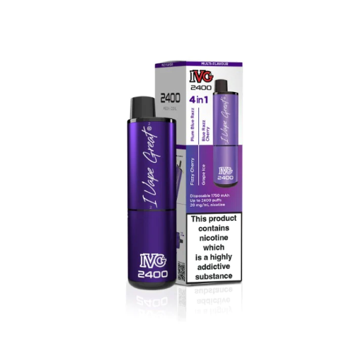 IVG Bar Disposables 2400 - Purple Edition - 20mg Evolution Vapes