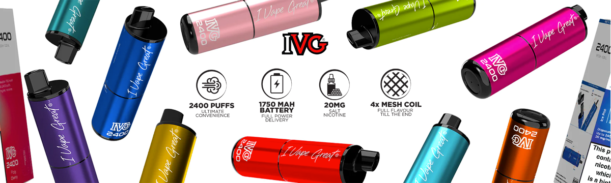 IVG 2400 Disposables - Evolution Vapes