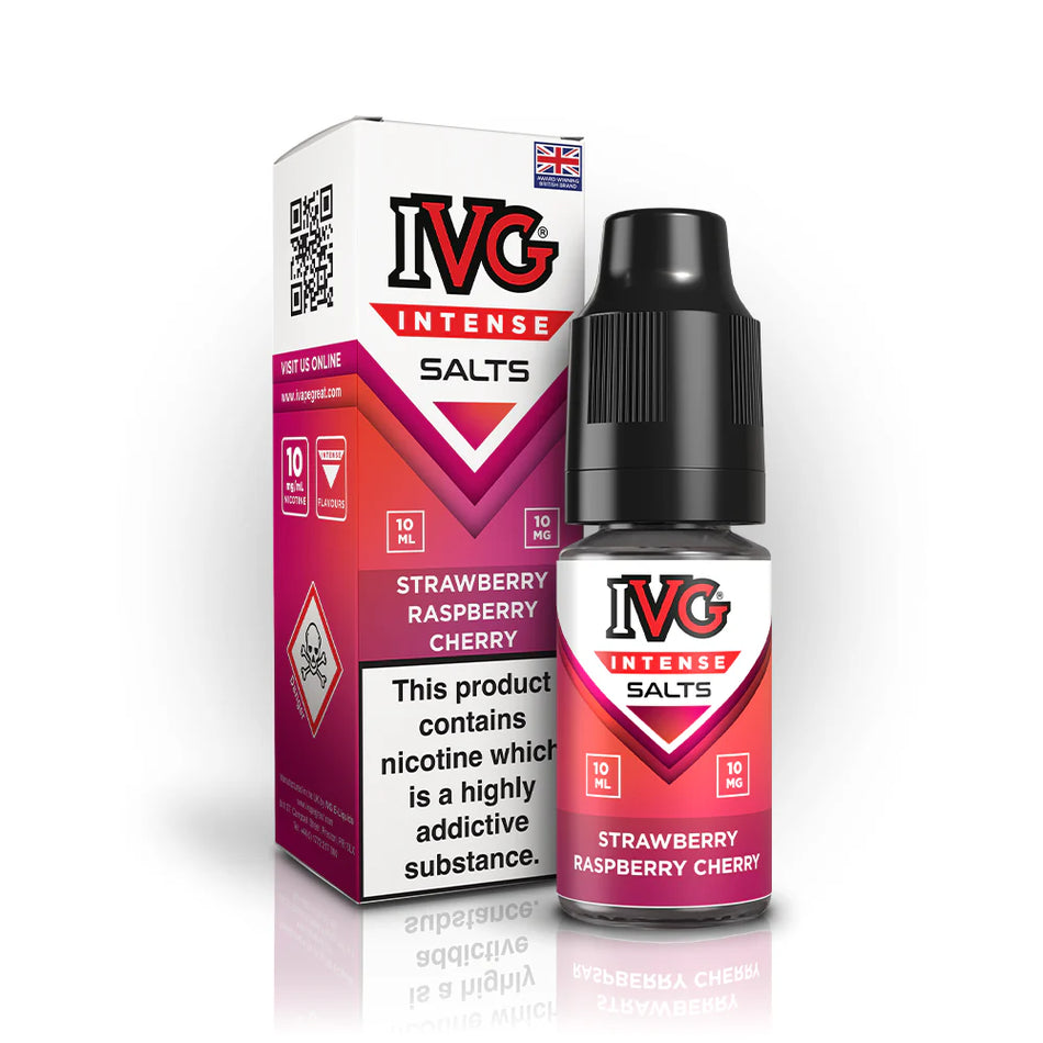 IVG Salt Intense Strawberry Raspberry Cherry
