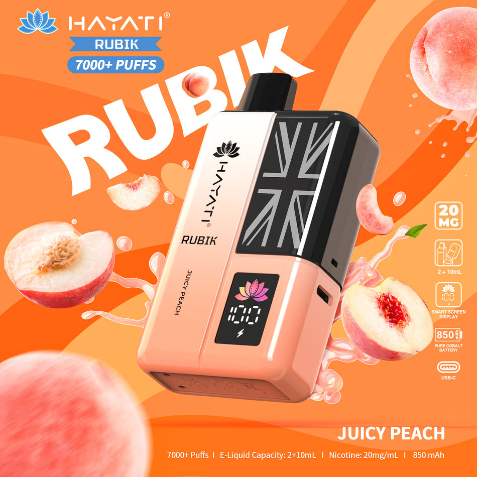 Hayati Rubix 7000 - Juicy Peach