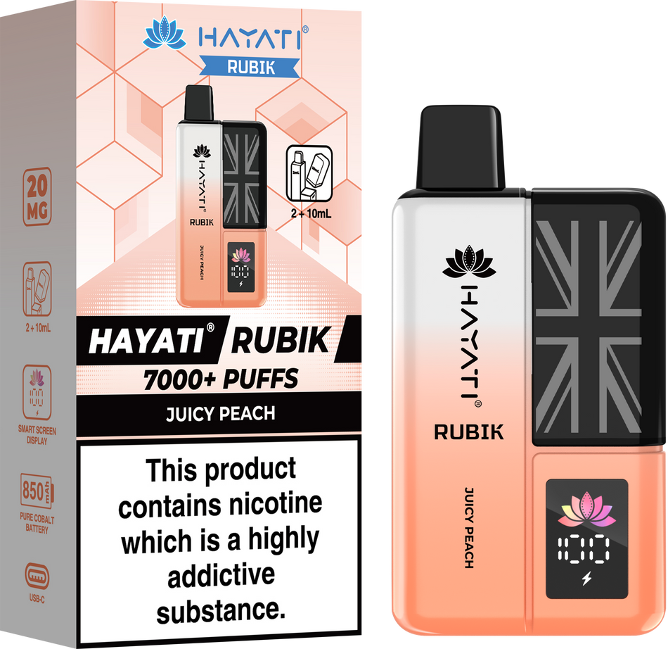 Hayati Rubix 7000 - Juicy Peach