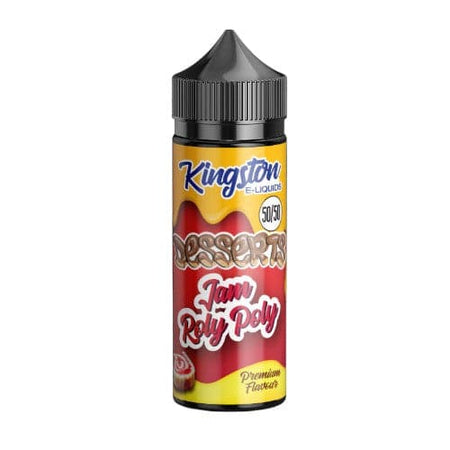 Kingston 50:50 - Desserts Jam Roly Poly - 100ml Evolution Vapes