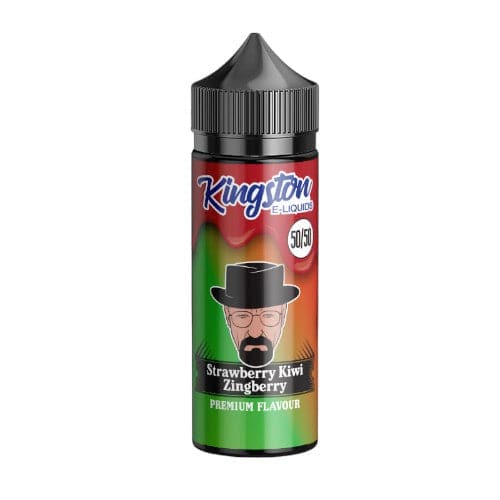 Kingston 50:50 - Strawberry Kiwi Zingberry  - 100ml