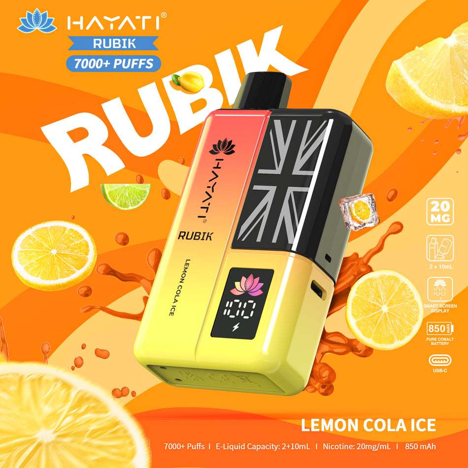 Hayati Rubix 7000 - Lemon Cola Ice