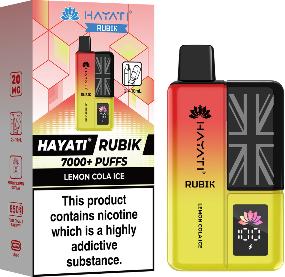 Hayati Rubix 7000 - Lemon Cola Ice