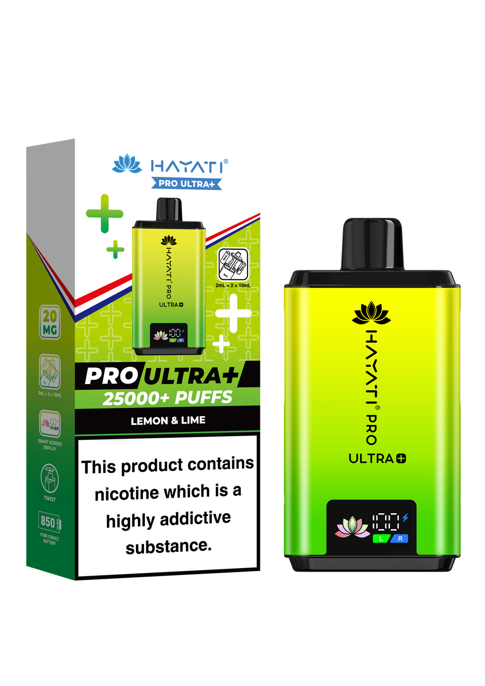 Hayati Pro Ultra Plus 25k - Lemon & Lime