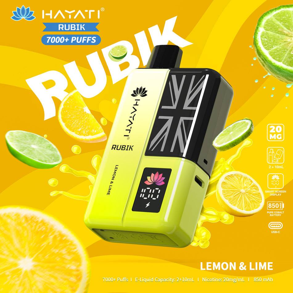 Hayati Rubix 7000 - Lemon & Lime