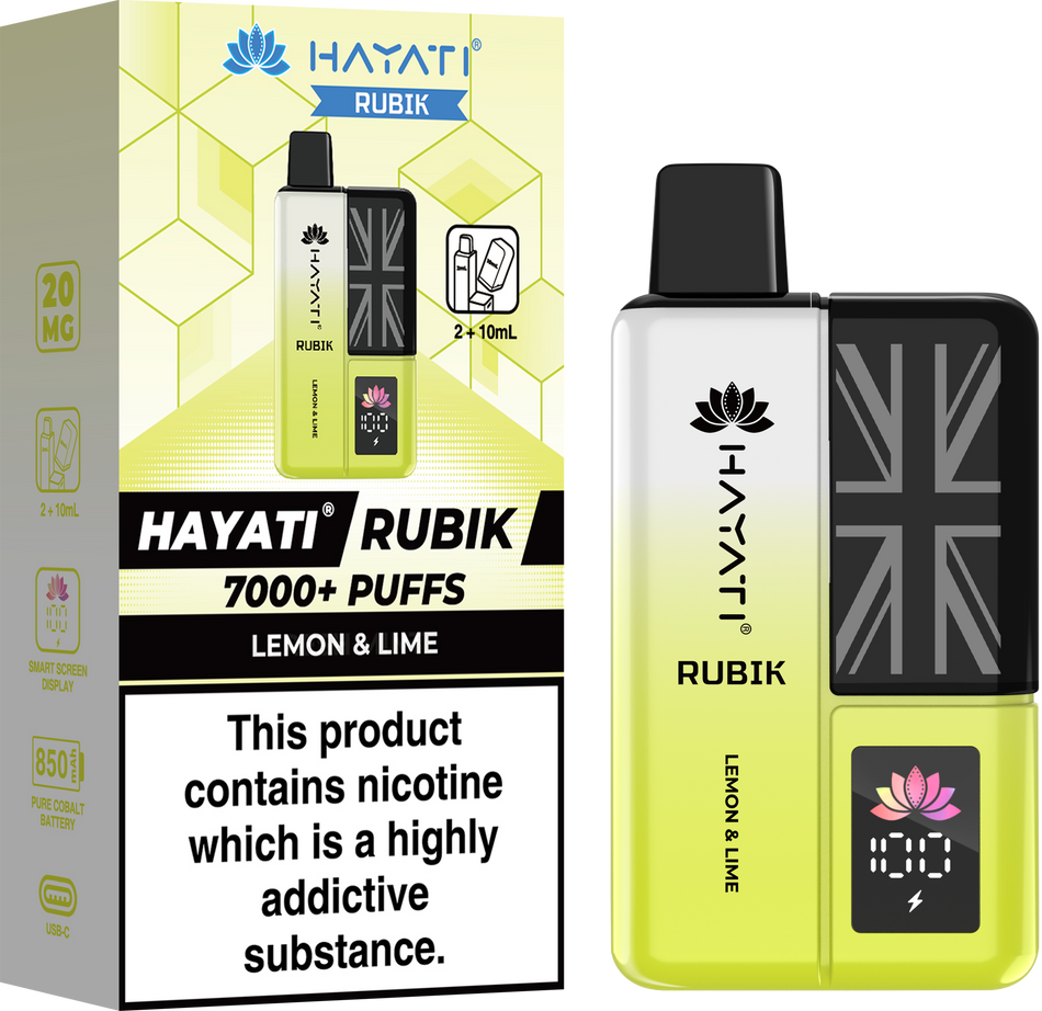 Hayati Rubix 7000 - Lemon & Lime