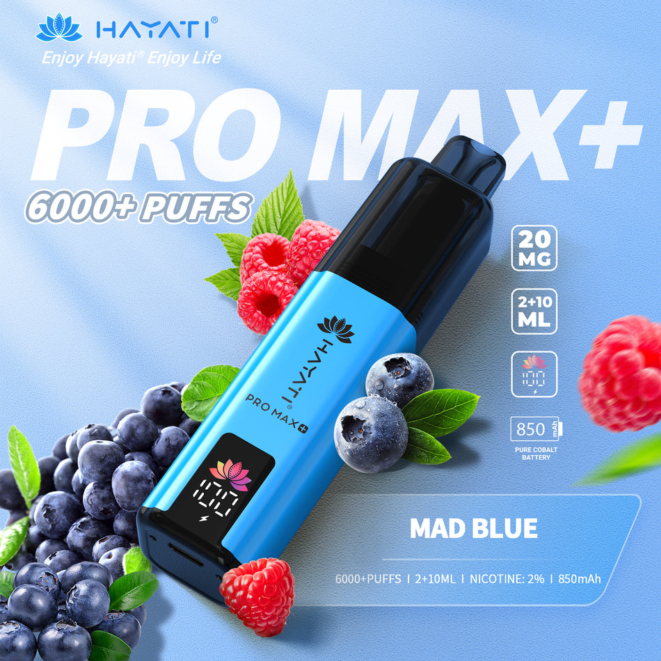 Hayati Pro Max + 6000 - Mad Blue