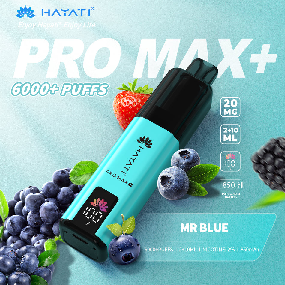 Hayati Pro Max + 6000 - Mr Blue