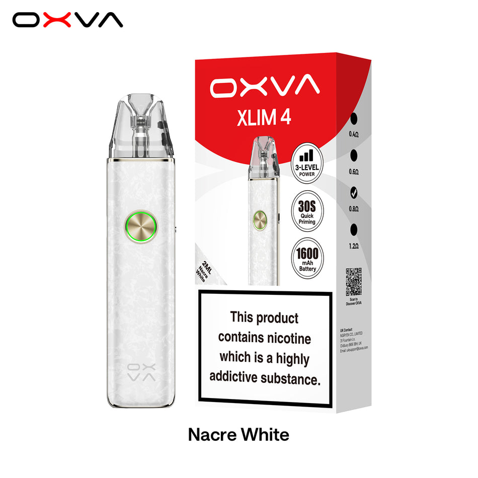 Oxva Xlim 4 - Nacre White