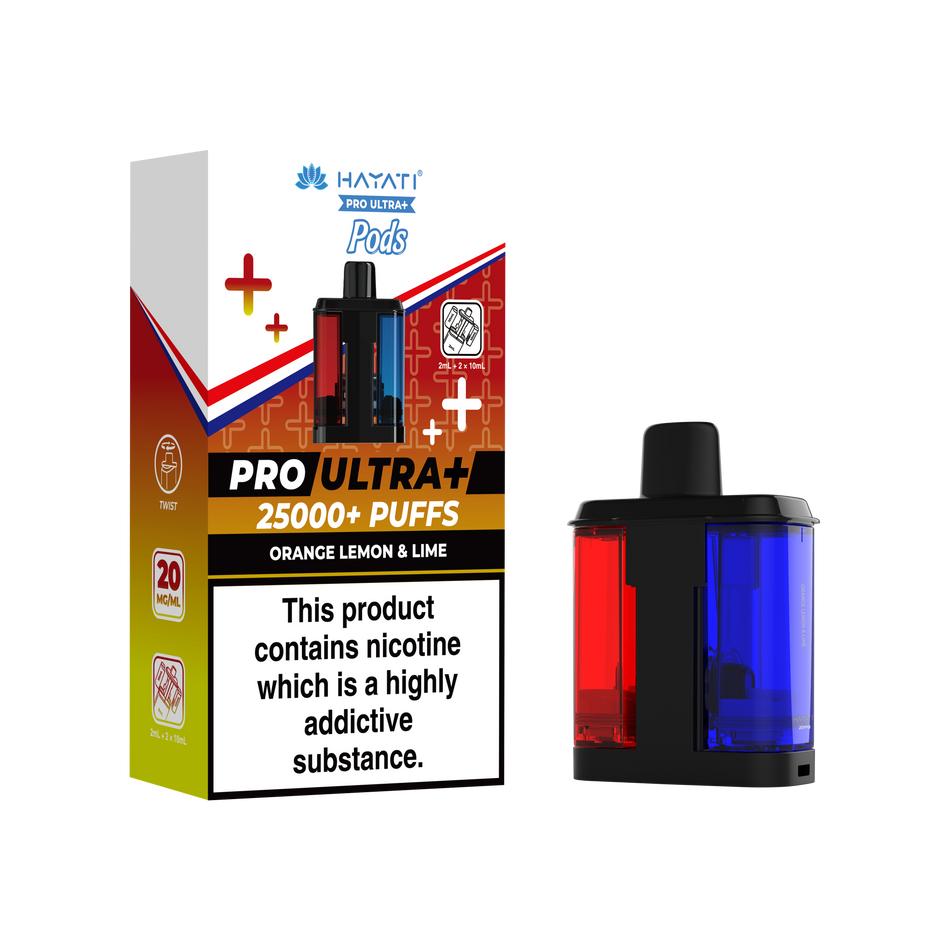 Hayati Pro Ultra + Pre - Orange Lemon & Lime