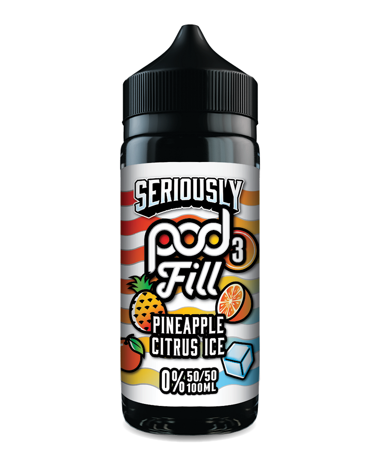 Seriously Pod Fill - Pineapple Citrus Ice 120ml