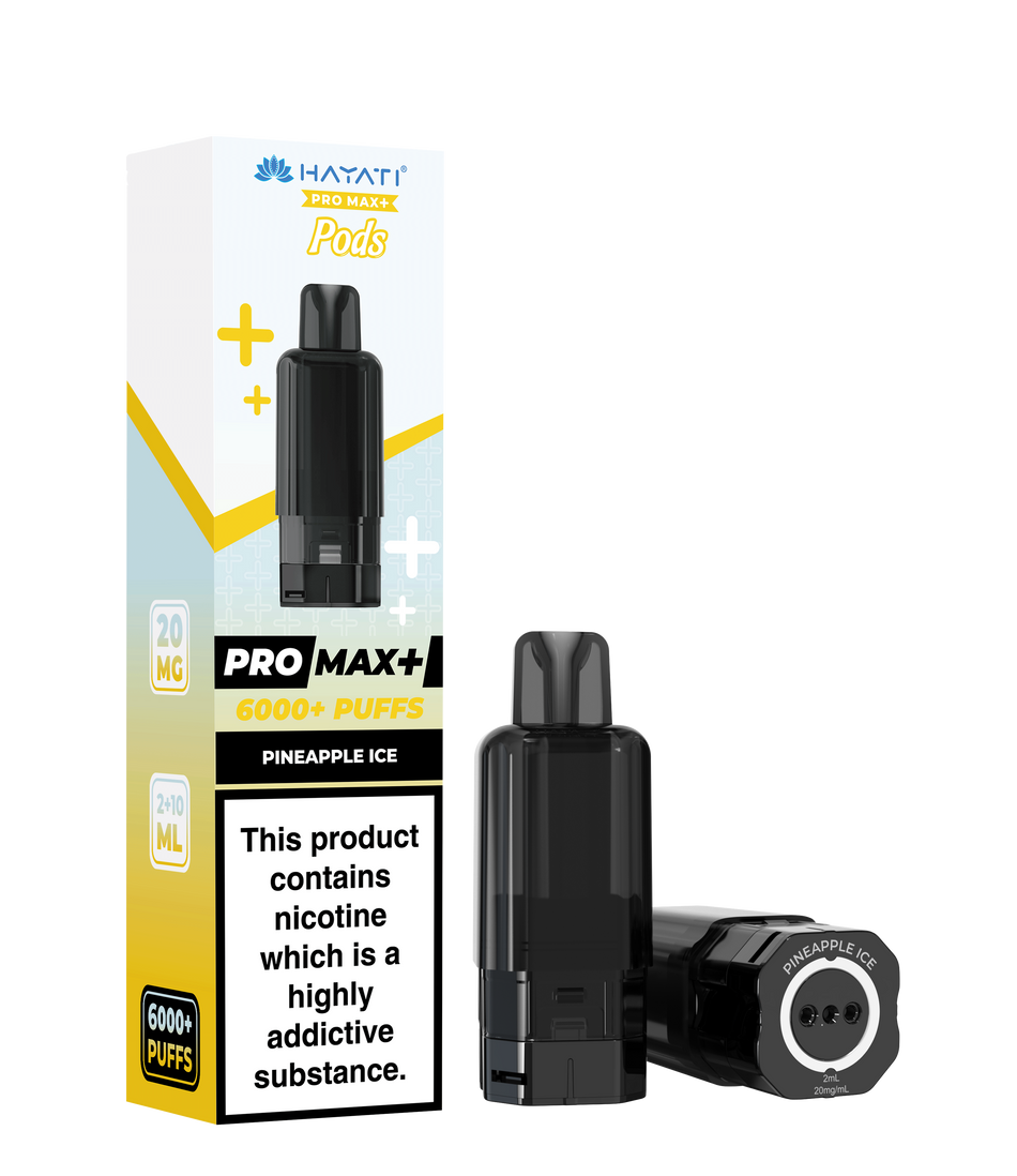 Hayati Pro Max + Pre-Filled Pods Pineapple Ice