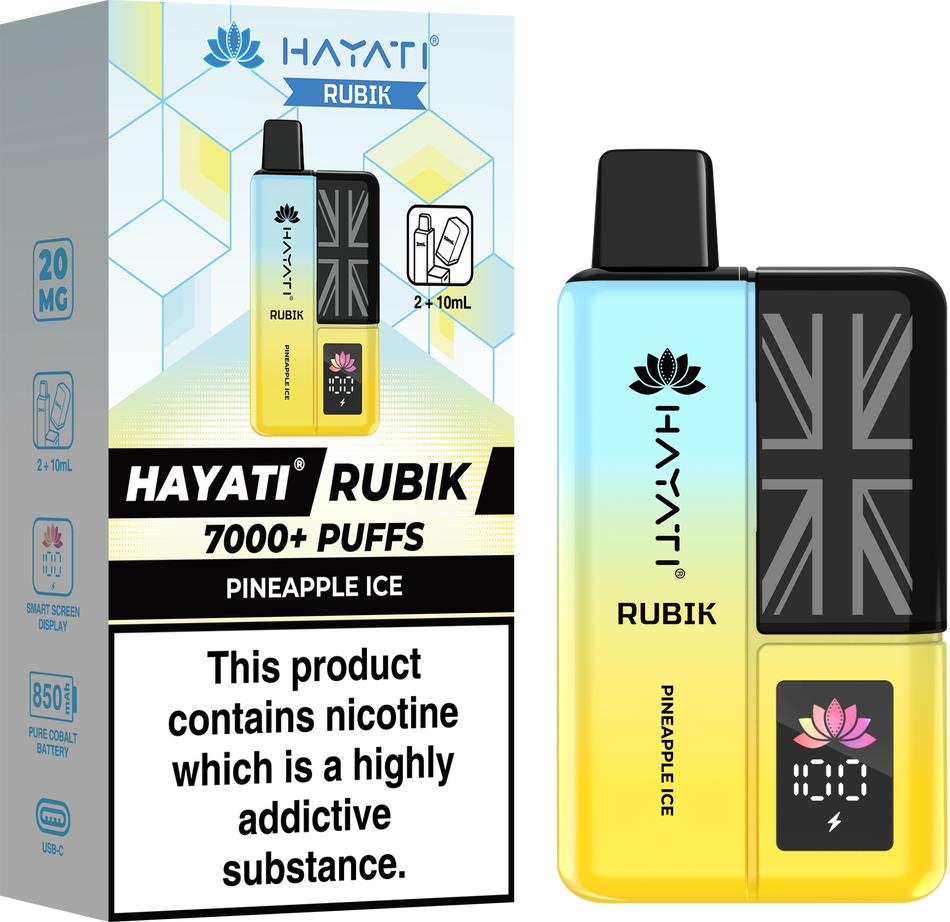 Hayati Rubix 7000 - Pineapple Ice