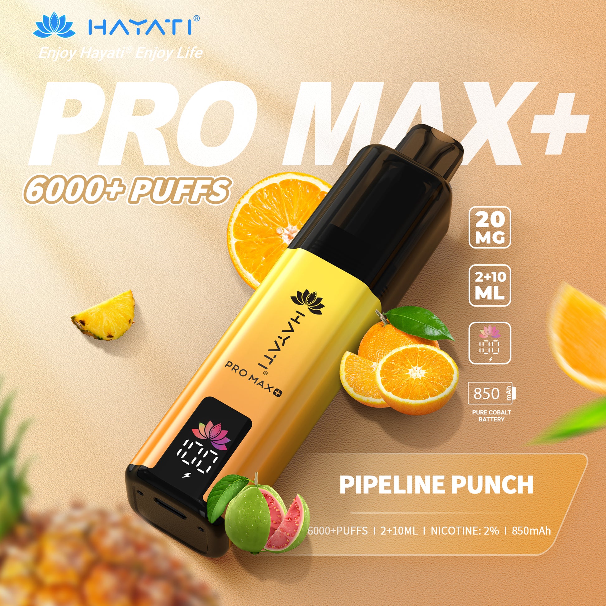 Hayati Pro Max + 6000 - Pipeline Punch | 3 for 25 | Evolution Vapes Hayati Pro Max + 6000 - Pipeline Punch | 3 for 25 | Evolution Vapes