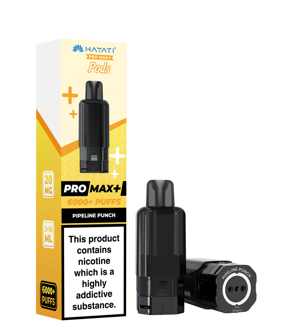 Hayati Pro Max + Pre-Filled Pods Pipeline Punch
