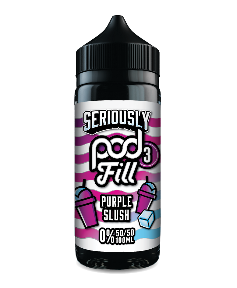 Seriously Pod Fill - Purple Slush 120ml