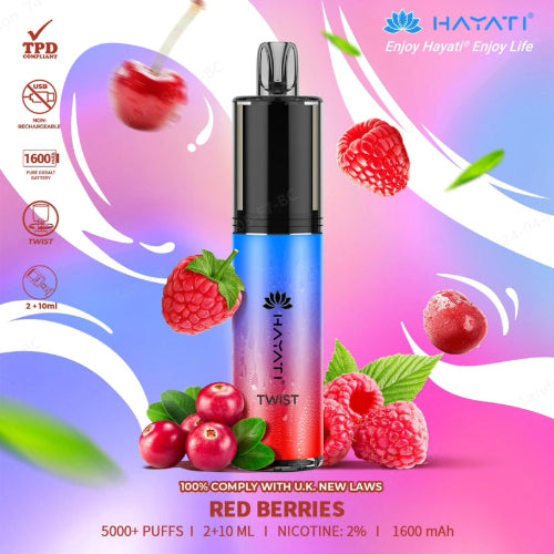 Hayati Twist - Red Berries Evolution Vapes