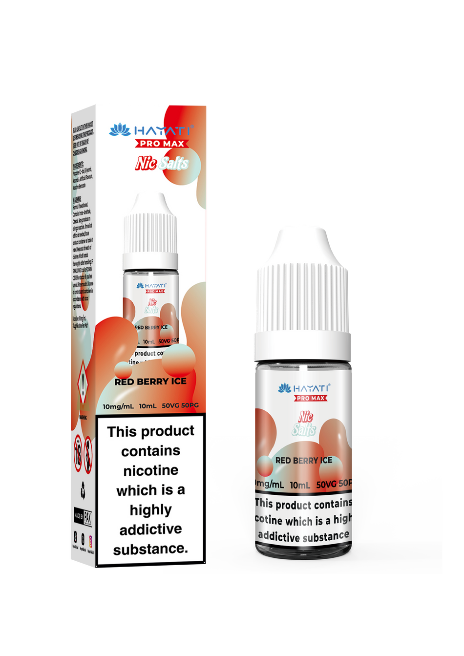 Hayati Pro Max Nic Salt - Red Berry Ice