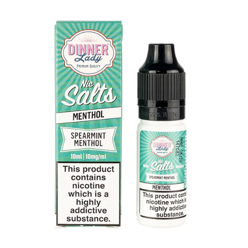 Dinner Lady Spearmint Menthol 10ml Nic Salt