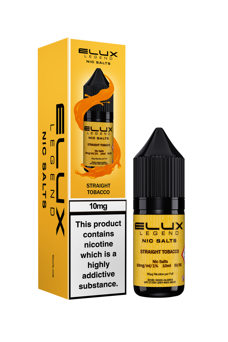 Elux Salts Straight Tobacco