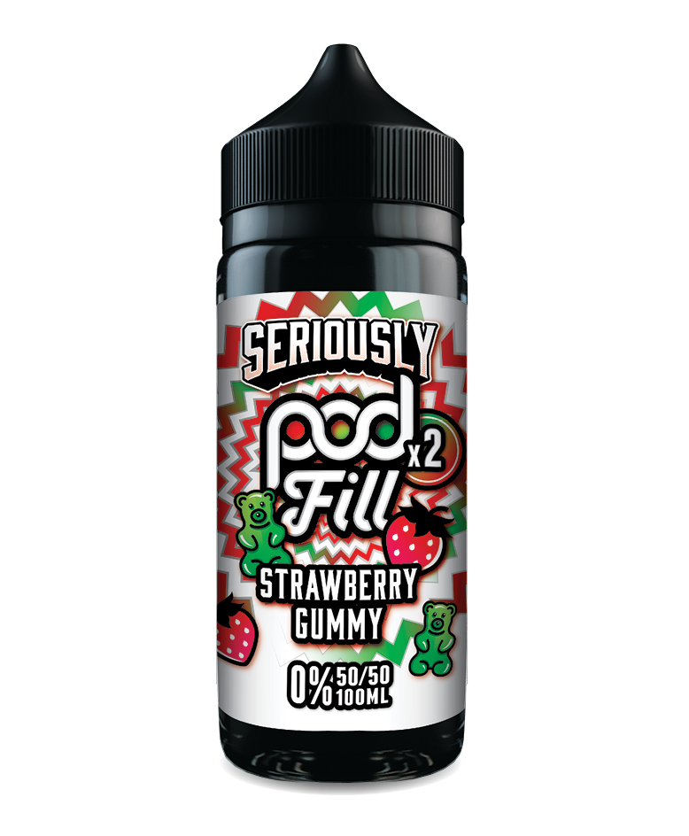 Seriously Pod Fill -  Strawberry Gummy 120ml