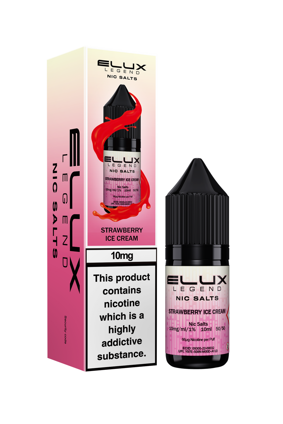 Elux Salts - Strawberry Ice Cream