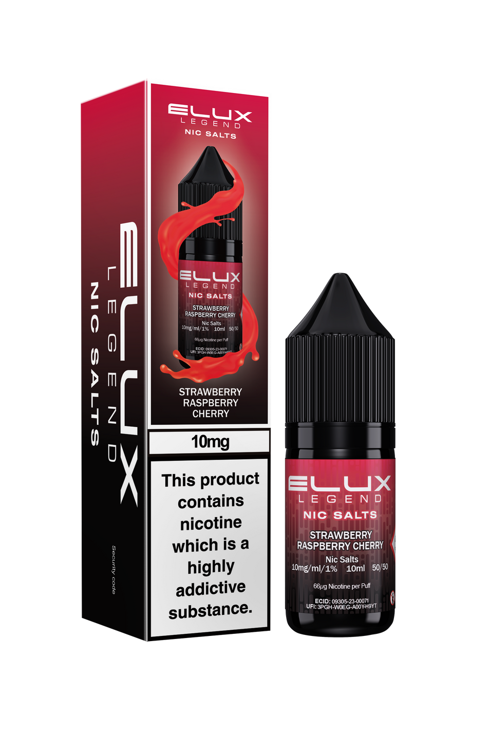 Elux Salts - Strawberry Raspberry Cherry