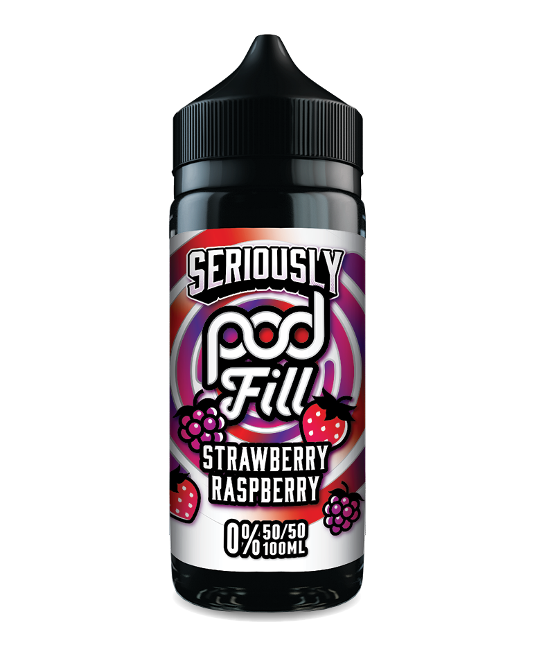 Seriously Pod Fill - Strawberry Raspberry 120ml