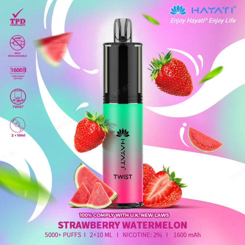 Hayati Twist - Strawberry Watermelon