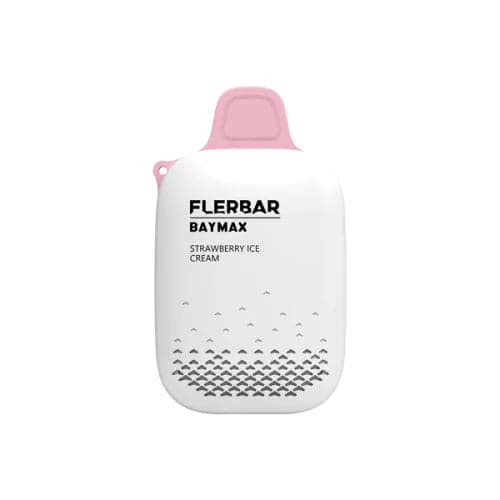 FlerBar Baymax Disposables - Strawberry Ice Cream - 0mg