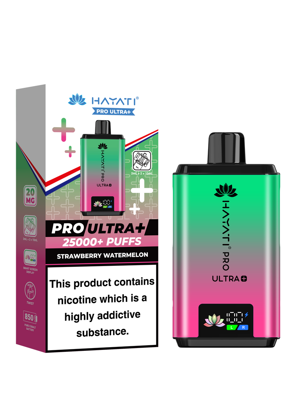Hayati Pro Ultra Plus 25k - Strawberry Watermelon
