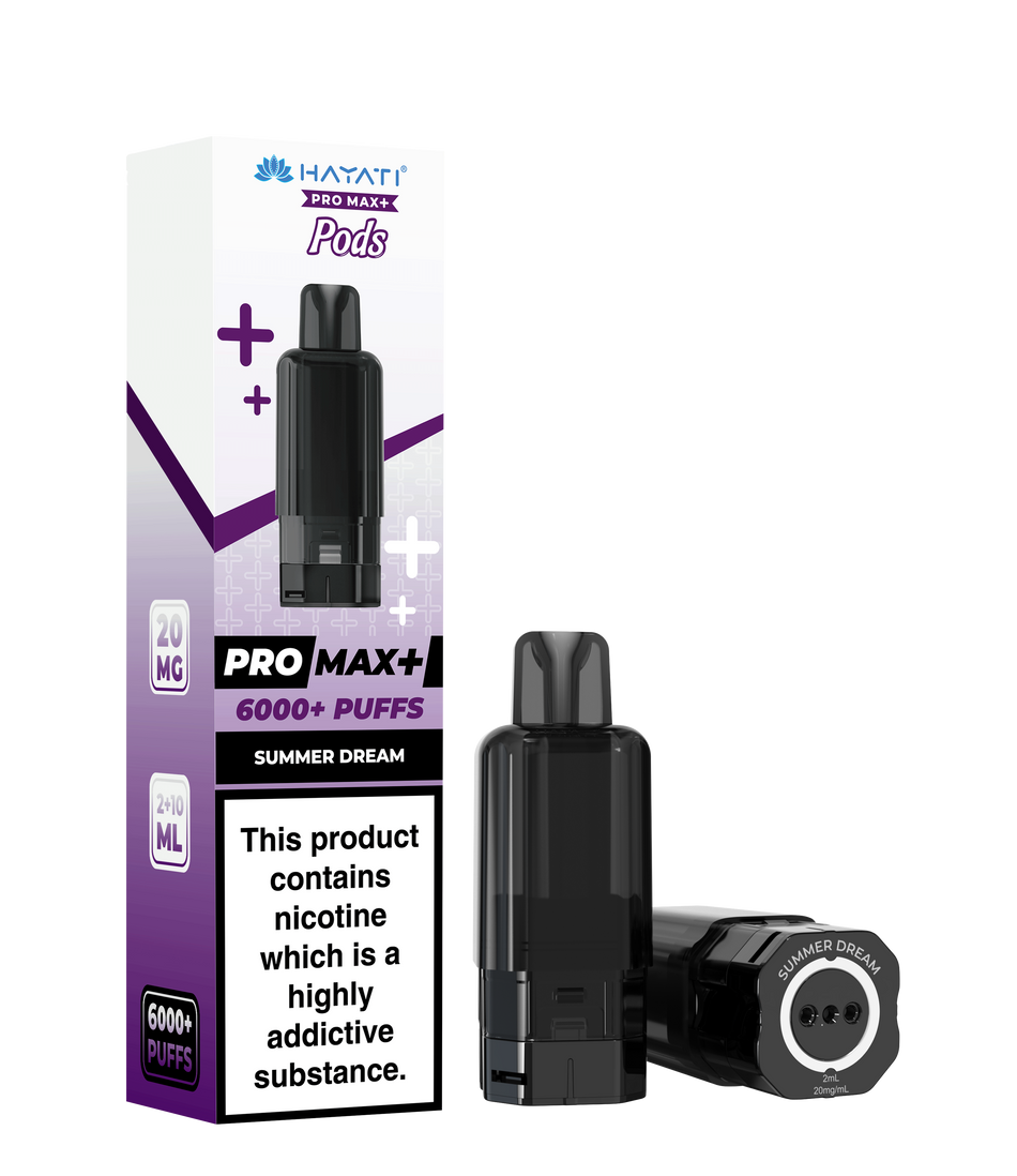 Hayati Pro Max + Pre-Filled Pods Summer Dream