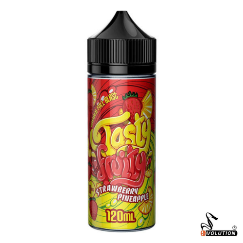 Tasty Fruity - Strawberry and Pineapple - 100ml Evolution Vapes